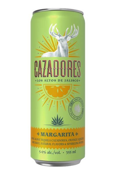 Cazadores Margarita Canned Cocktail Ready-to-drink - 4x 12oz Cans