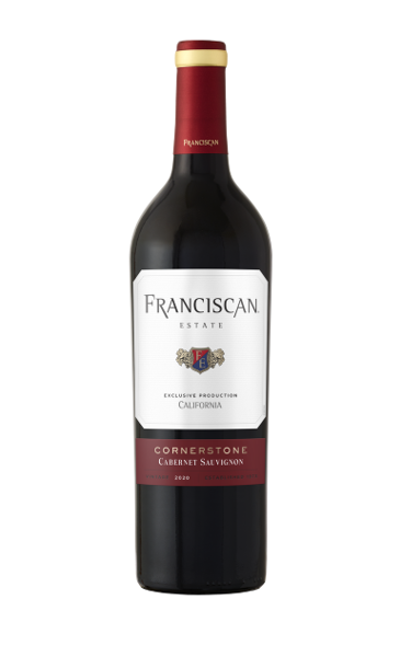 Franciscan Vineyards Cornerstone California Cabernet Sauvignon - Red Wine from California - 750ml Bottle