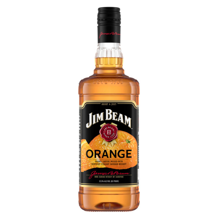 Jim Beam Orange Whiskey 1L (65 Proof)