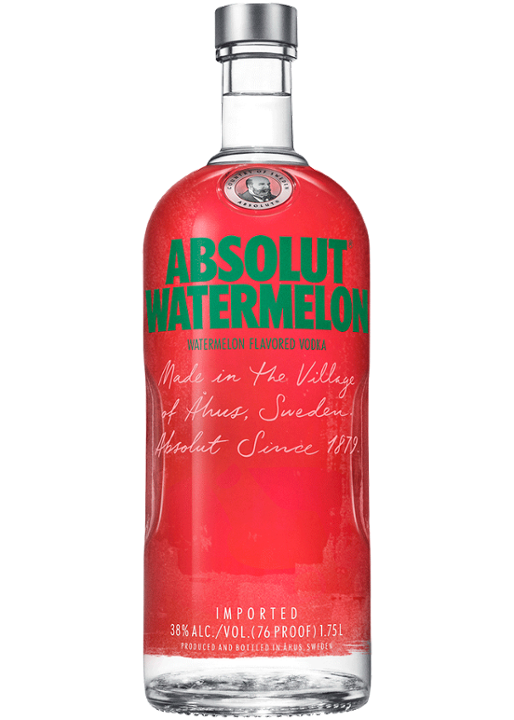 Absolut Watermelon Flavored Vodka 76 1.75l