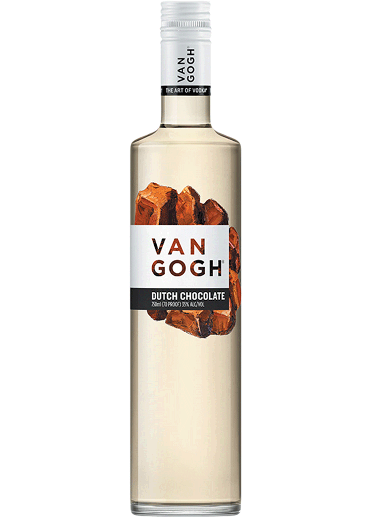 Van Gogh Dutch Chocolate Vodka Flavored Vodka Chocolate | 750ml | Netherlands