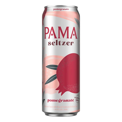 Pama Pomegranate Seltzer Hard - Beer - 4x 12oz Cans