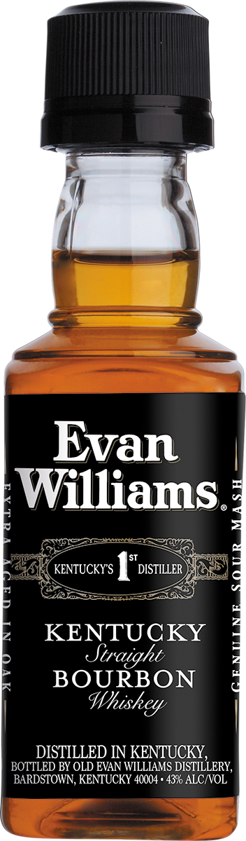Evan Williams Black Label Kentucky Straight Bourbon Whiskey 50ml