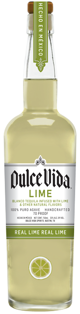 Dulce Vida Real Lime Tequila Flavored - 750ml Bottle