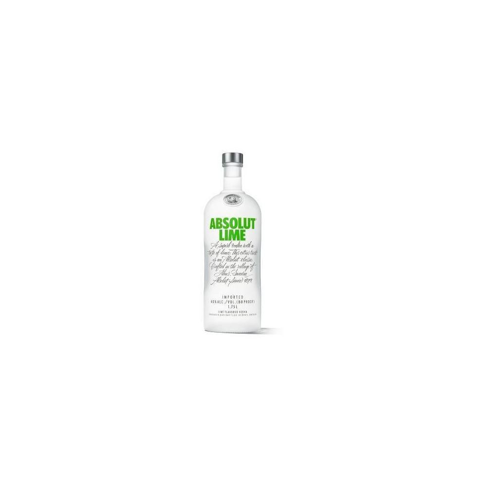 Absolut Lime Vodka Flavored - 1.75l Bottle