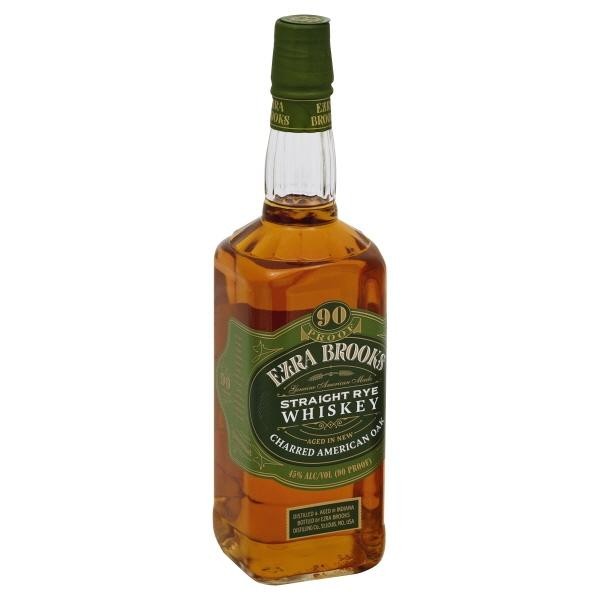 Ezra Brooks Straight Rye Whiskey - 750ml Bottle