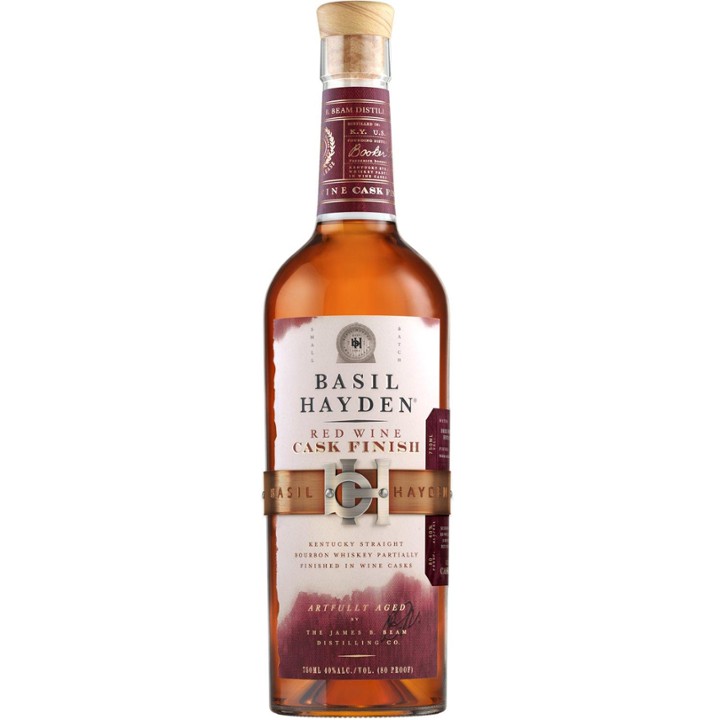 Basil Hayden Red Wine Cask Finish Kentucky Straight Bourbon Whiskey Whiskey