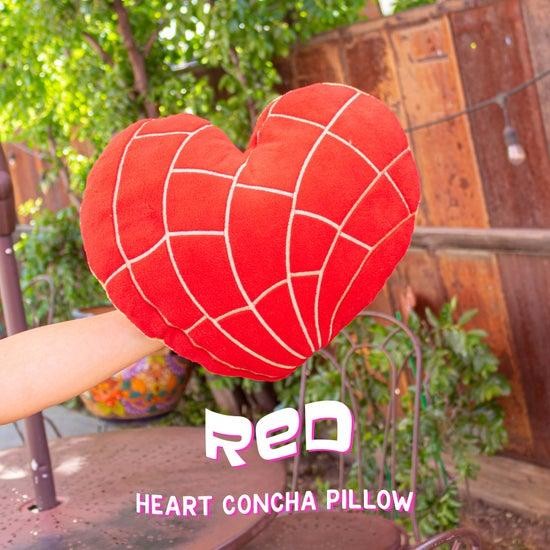 Red Heart Concha Pillow