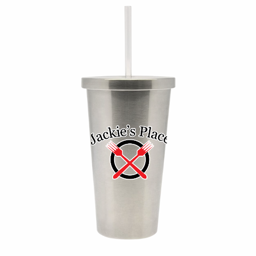Jackie's Place Tumbler (Silver)