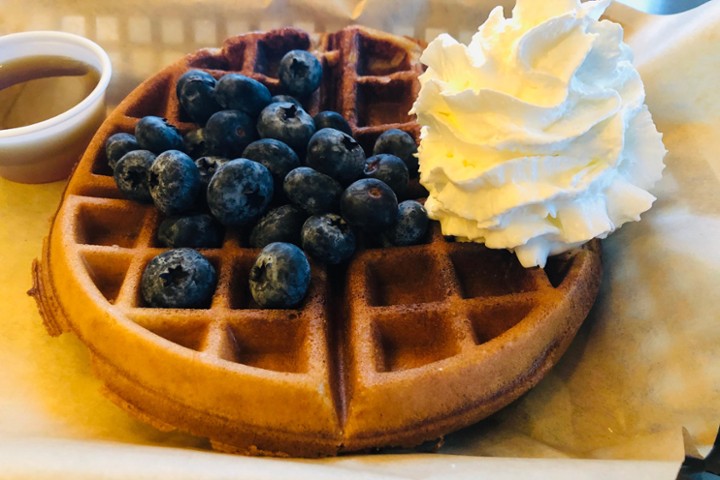 Blueberries Waffle