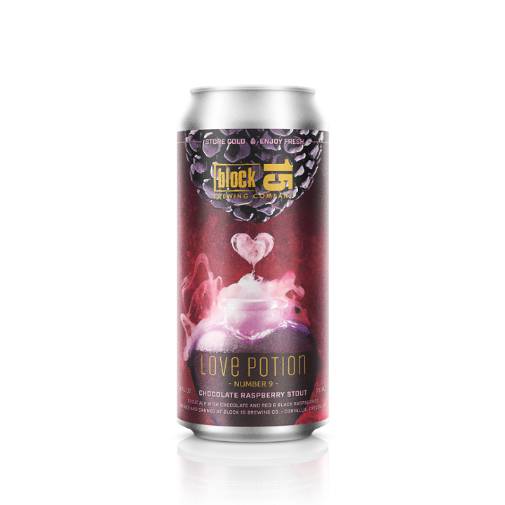 Love Potion #9 // Chocolate Raspberry Stout // 16oz Can