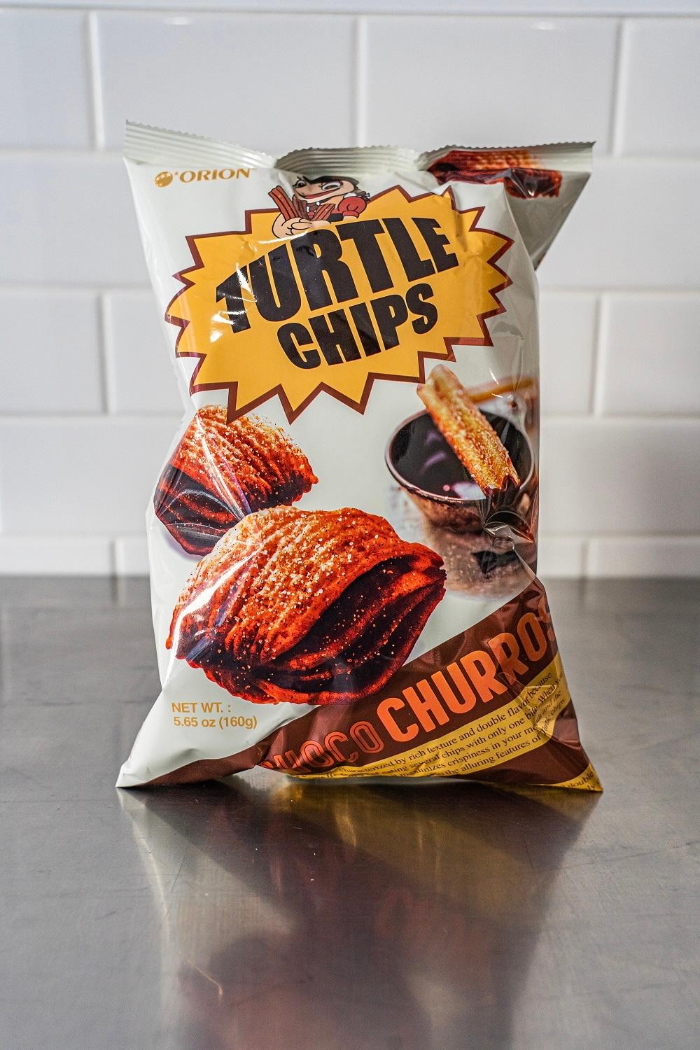 Orion Choco Churro Turtle Chips
