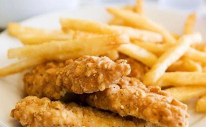 Chicken Breast Nuggets and Fries Combo