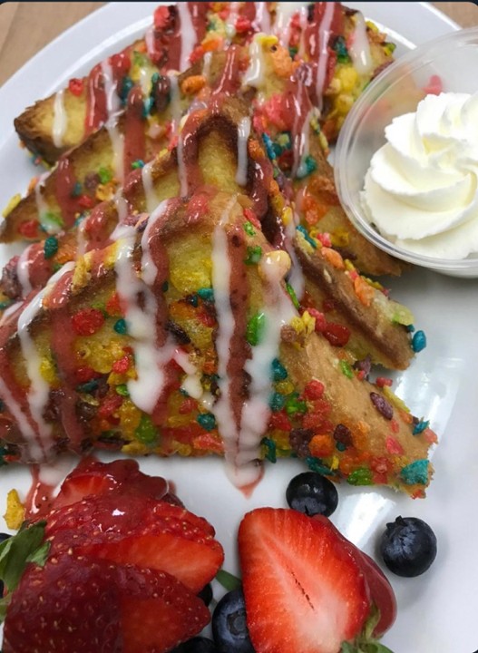 Fruity Pebble’s French Toast