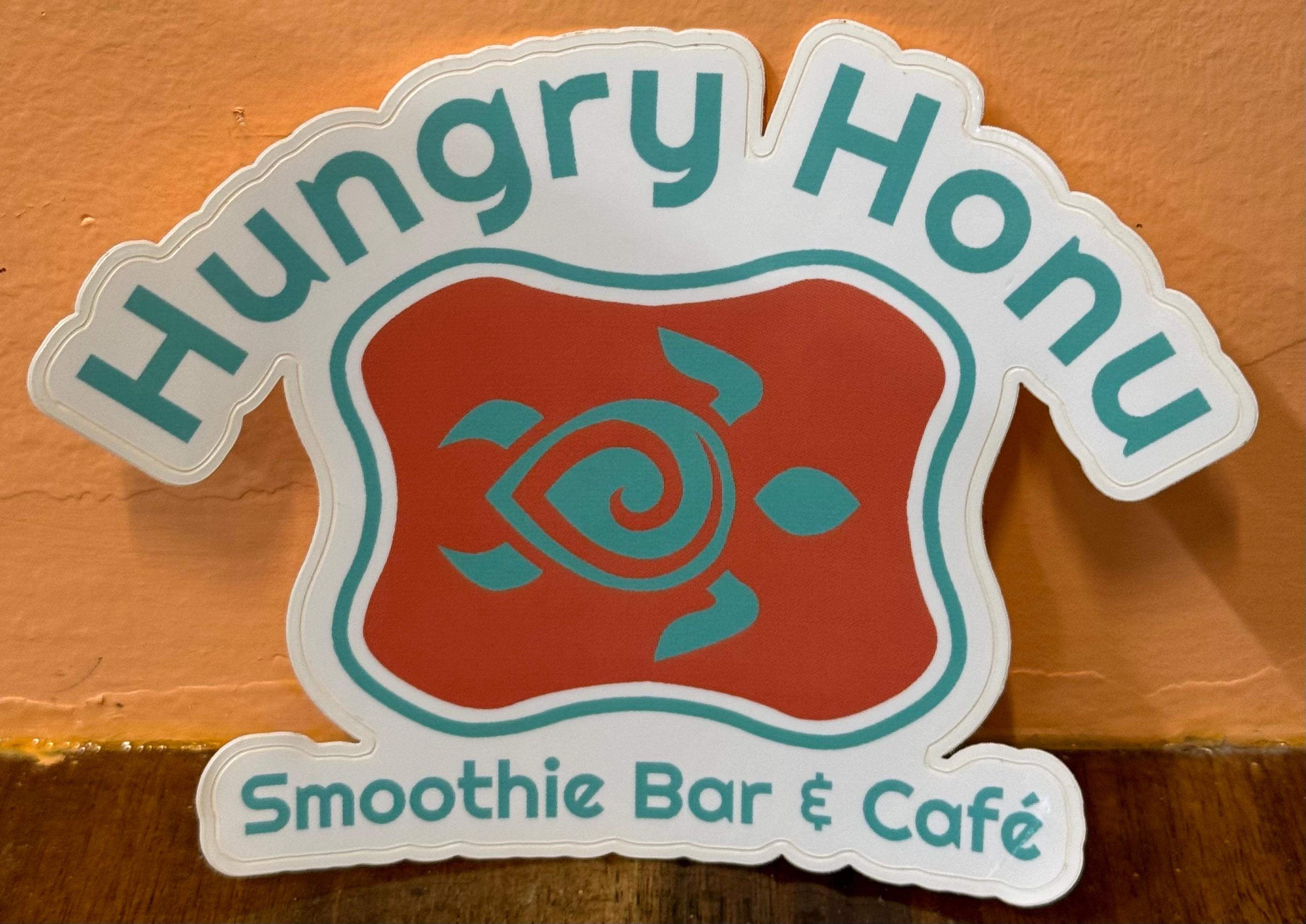 Hungry Honu Sticker