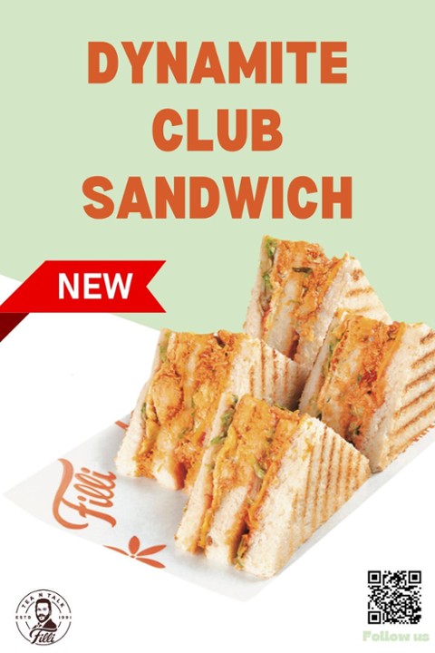 Dynamite Club Sandwich (Chicken)