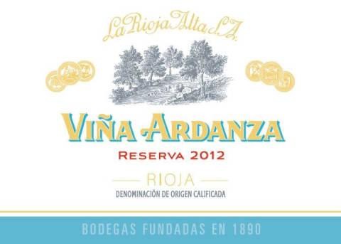 VIña Ardanza Reserva 2012 RIOJA