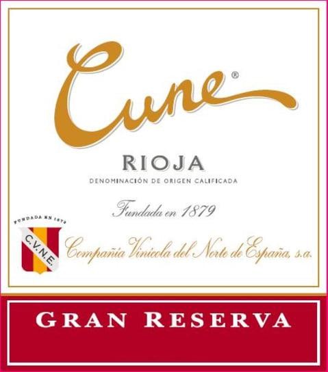 CVNE Gran Reserva 2012  RIOJA