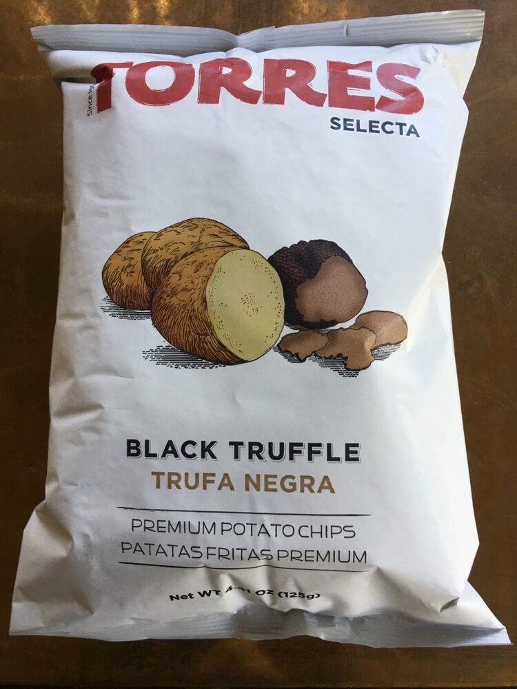 Black Truffle Potato Chips by Torres Selecta