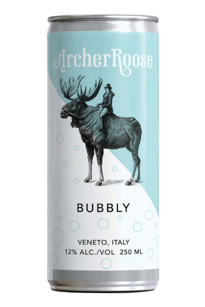 Archer Roose Bubbly Canned Wine - Sparkling from Italy - 4x 250ml Cans