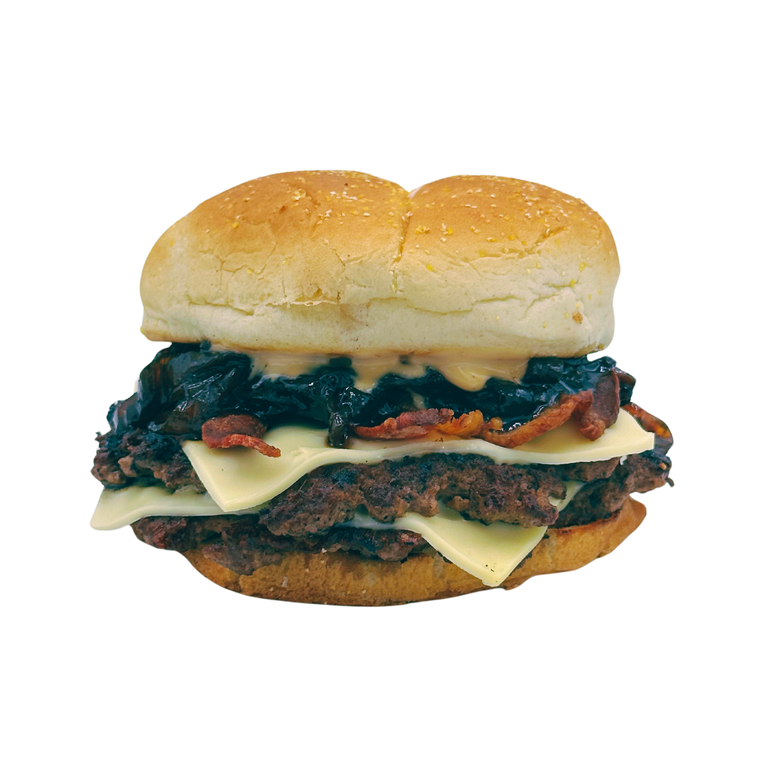 #3 Bacon & Onion Jam Smash Burger