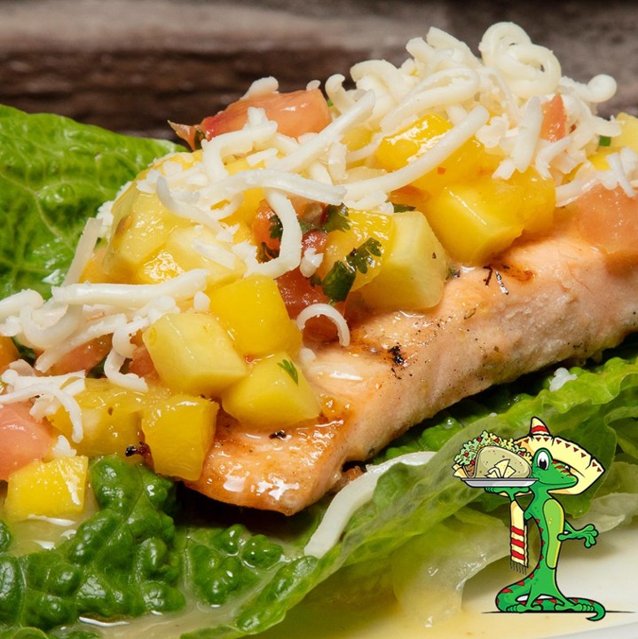 Lettuce Wrap Taco Salmon