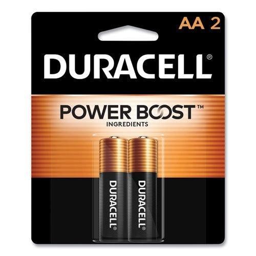 Duracell Coppertop AA Alkaline Batteries 1.5 Volt 2 Each