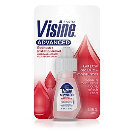 Advanced Relief Lubricant/Redness Reliever Eye Drops