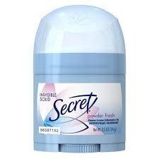 Secret Deodorant - 0.5 Oz