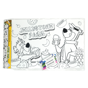 Jellystone Park Placemat and Marker Set