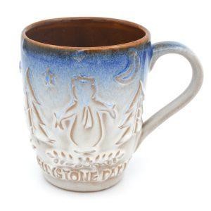 16 Oz Yogi Embossed Glazed Mug