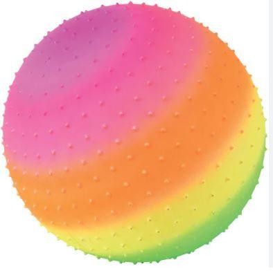18" Rainbow Spike Ball Large