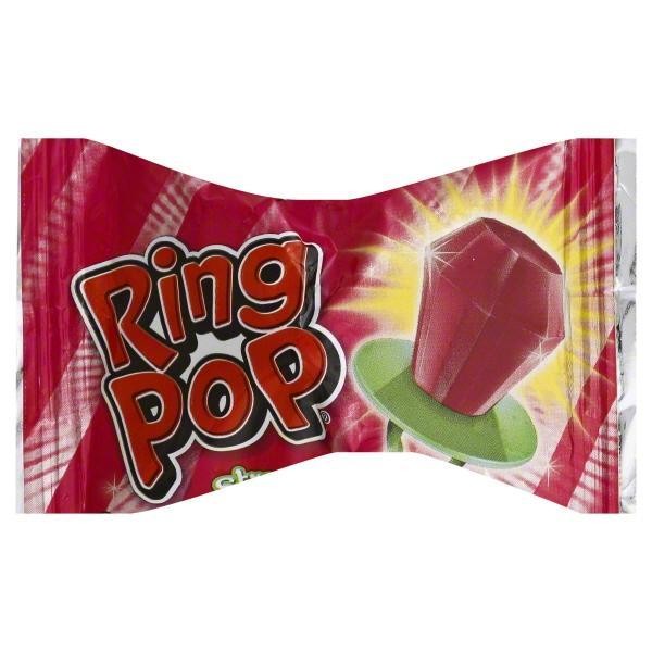 Ring Pop Strawberry - 0.5 Oz