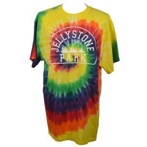 Jellystone Park Rainbow Tie-Dye T-Shirt (S-XL)