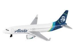 Alaska Airlines Die Cast Metal Plane