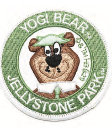 Jellystone Park Circle Yogi Bear Patch