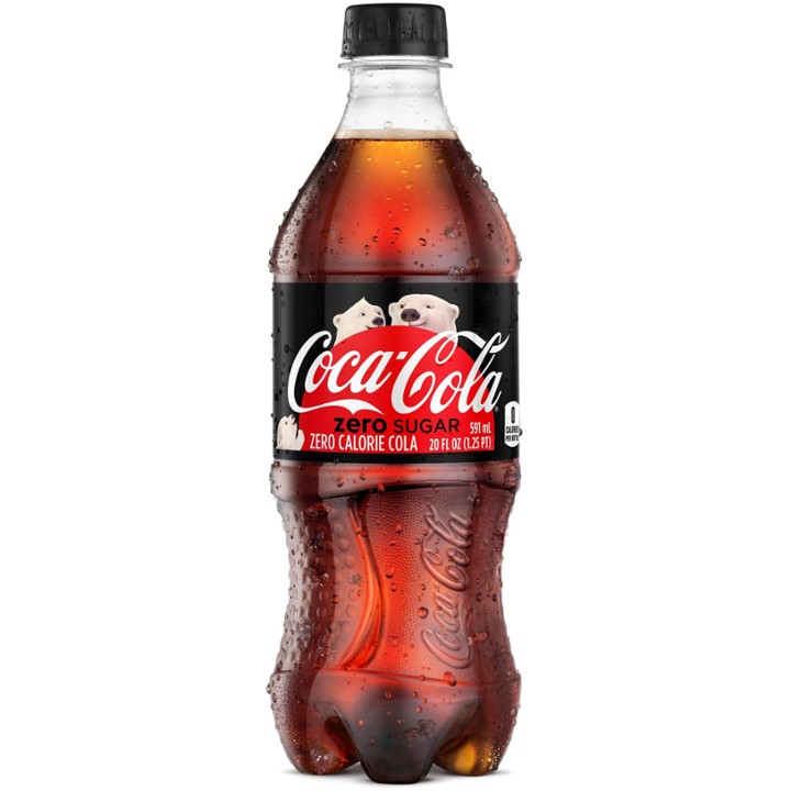 Coca-Cola Zero Sugar, 20 Fl Oz Bottle