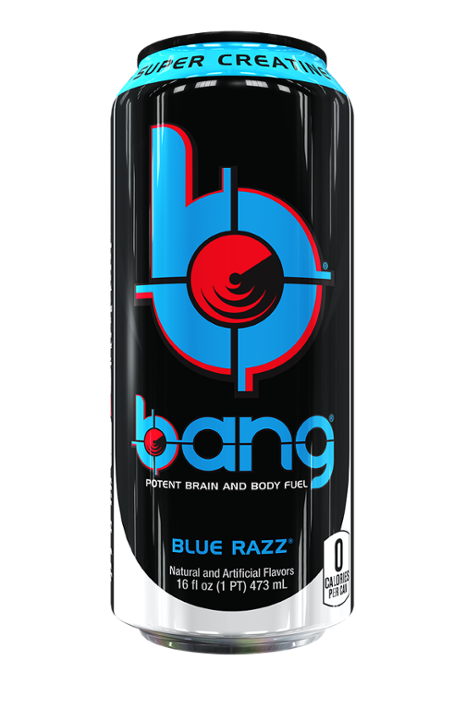 Bang Energy Blue Razz, 16 Fl Oz