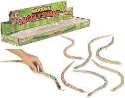 Live Snake - Wooden Wiggly Snake