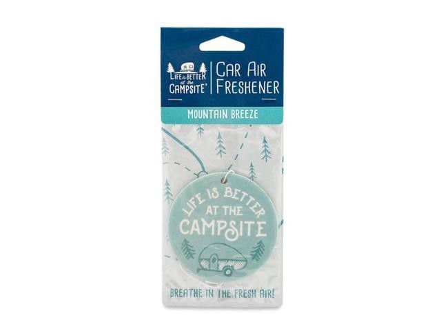 Life Is Better at the Campsite Air Freshener,  Mountain Breeze