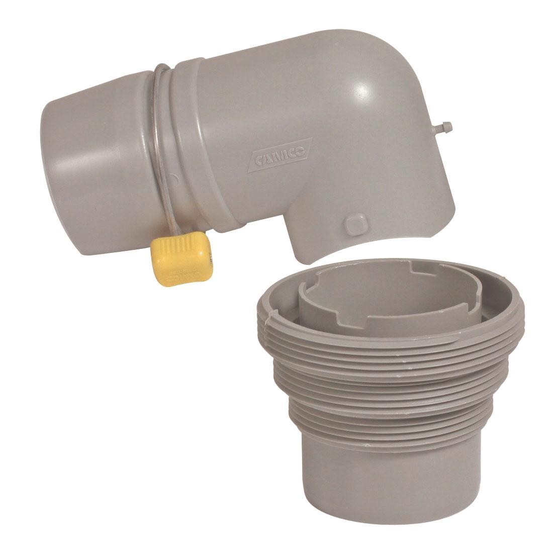 Rv Easy Slip Sewer Elbow & 4-in-1 Adapter  39144