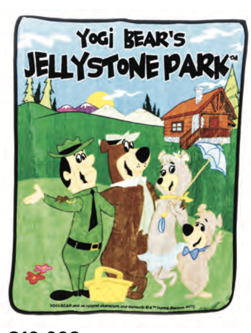 Jellystone Park Yogi & Friends Blanket