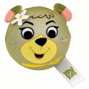 4" Cindy Bear Squeezable Plush Ball