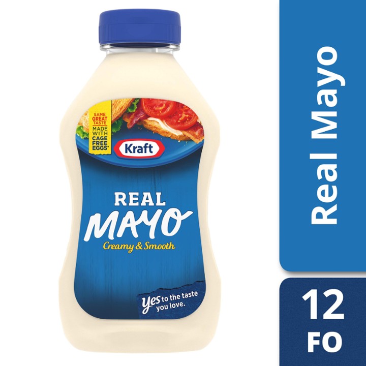 Kraft Real Mayonnaise Squeeze Bottle 12oz