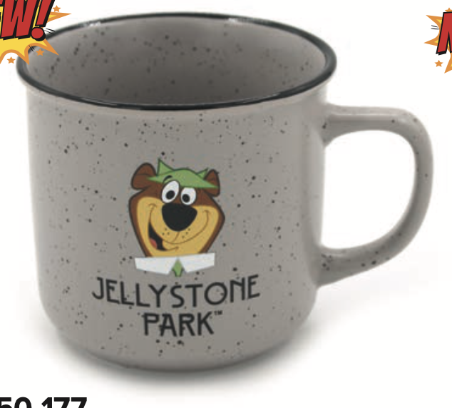 18 Oz Jellystone  Ceramic Tin Mug