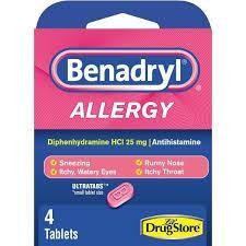 Benadryl Allergy Relief - 4 Count
