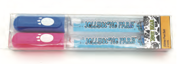 Jellystone Park Glitter Pen Set