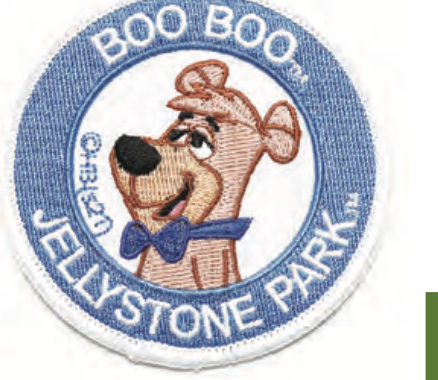Jellystone Park Circle Boo Boo Patch