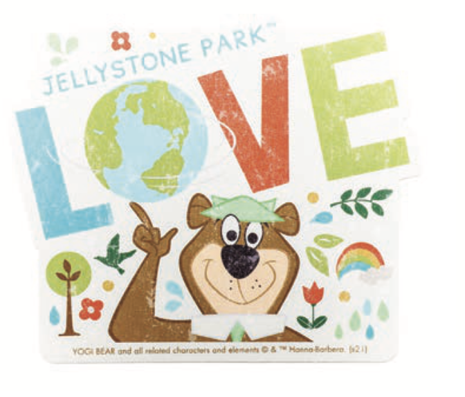 Jellystone Park LOVE Sticker