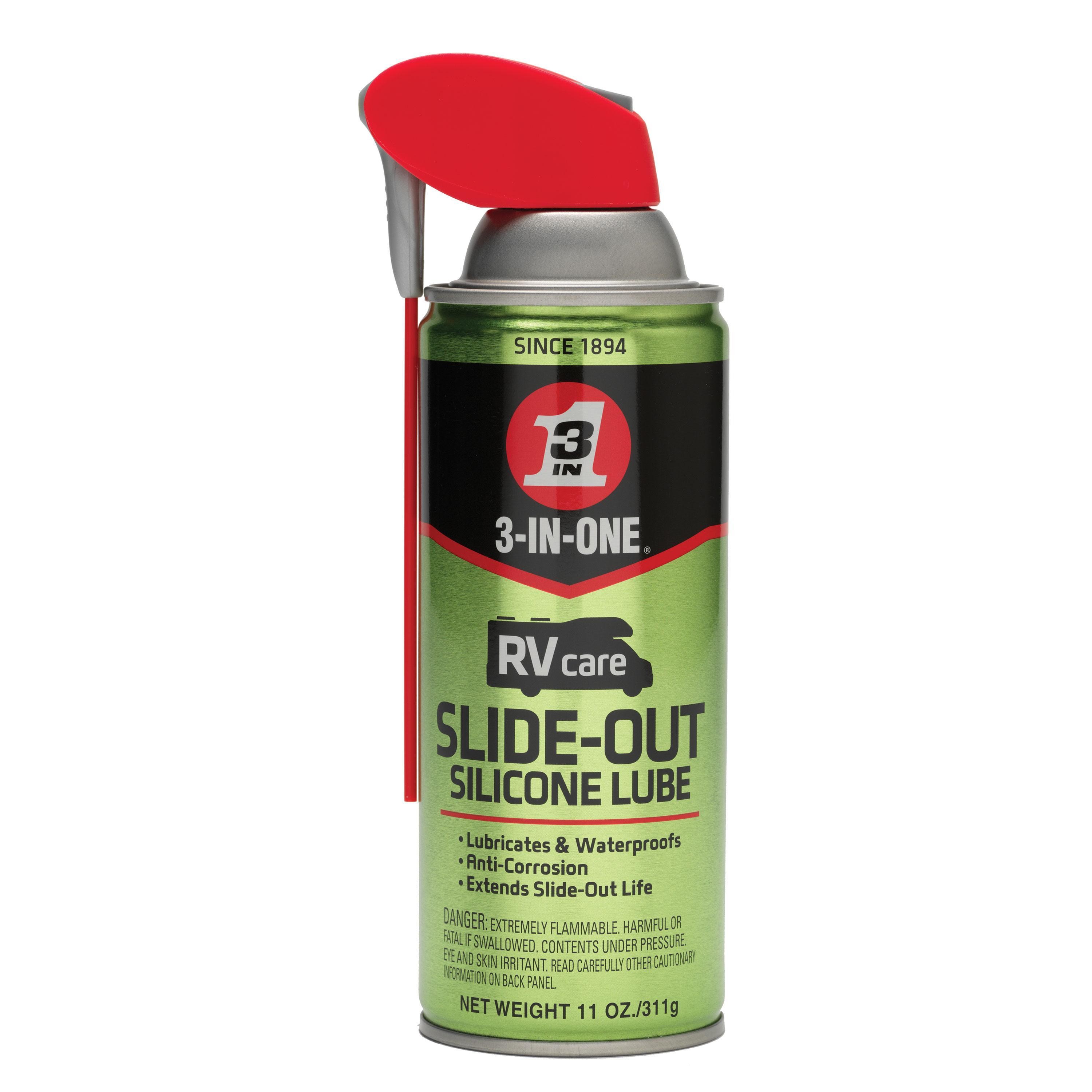 3-in-ONE Slide-Out Silicone Lube Spray for RVs